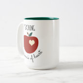 Aangepaste Mok van de leraar (Voorkant links)