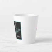 Aangepaste Mok van de Naam van het Monogram Manusc (Voorkant)