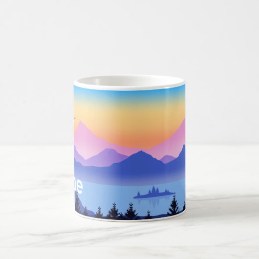 Aangepaste Mok van de Ontwerpkoffiebeker van het b (Center)