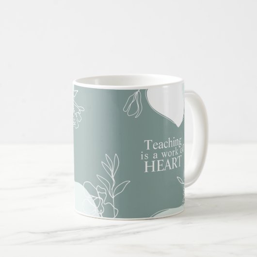 Aangepaste Mok van docenten (Voorkant rechts)