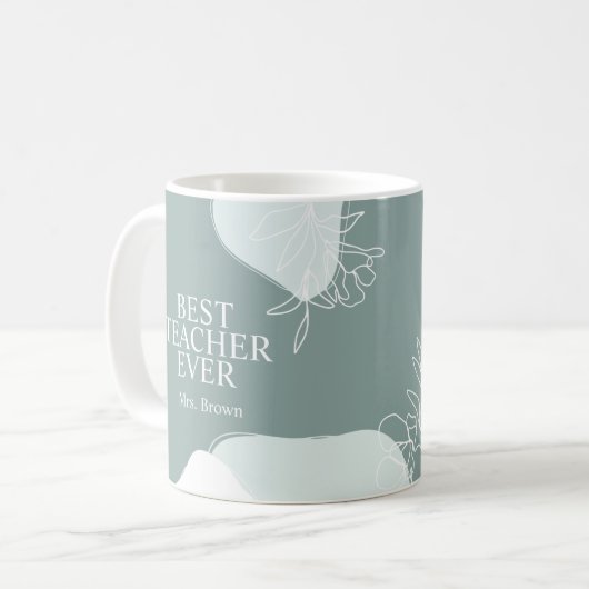 Aangepaste Mok van docenten (Voorkant links)