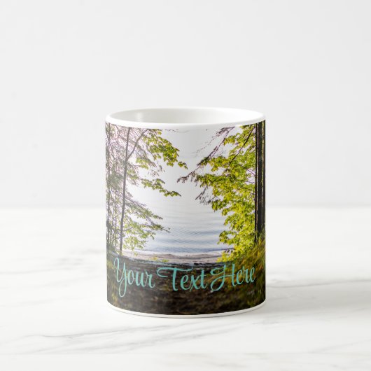 Aangepaste Mok van het meer van de Weg, Pure Michi (Center)