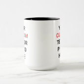 Aangepaste mok | Voeg tekst, foto, logo of ontwerp (Midden)