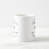 Aangepaste mok voor 40ste verjaardag - Gerijpt tot (Center)