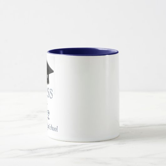 Aangepaste mok voor aangepaste afstuderen (Midden)