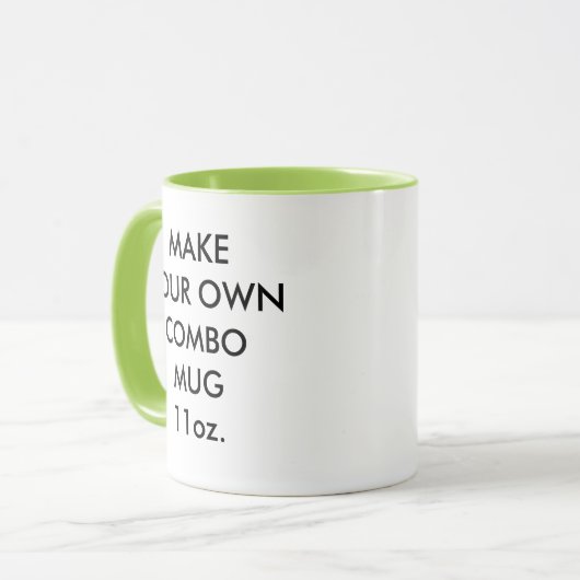 Aangepaste Mok voor aangepaste combinaties van Lim (Voorkant links)