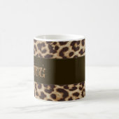 Aangepaste Mok voor afdrukken op luipaard (Center)