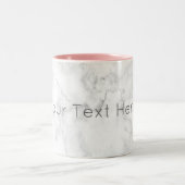 Aangepaste Mok voor afkorting koffie - Roze (Center)