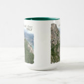 Aangepaste mok voor Amalfi Coast - kies stijl, kle (Midden)