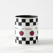 Aangepaste Mok voor Apple-leerkrachten (Midden)