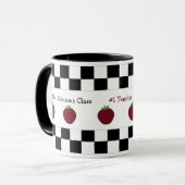 Aangepaste Mok voor Apple-leerkrachten (Voorkant links)