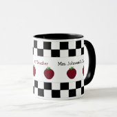 Aangepaste Mok voor Apple-leerkrachten (Voorkant rechts)