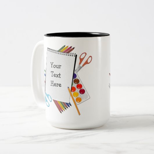 Aangepaste Mok voor artsy Craft (Voorkant links)