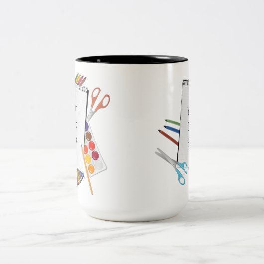 Aangepaste Mok voor artsy Craft (Center)