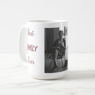 Aangepaste Mok voor beste familie ooit koffie