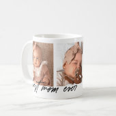 Aangepaste Mok voor beste mam ooit foto (Voorkant links)