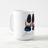 Aangepaste Mok voor beste vrienden (Voorkant links)