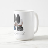 Aangepaste Mok voor beste vrienden (Voorkant rechts)