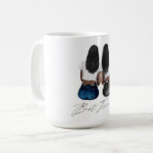 Aangepaste Mok voor beste vrienden (Voorkant links)