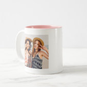 Aangepaste Mok voor beste vrienden foto's (Voorkant links)