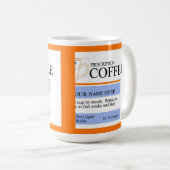 Aangepaste Mok voor cadeaubonnen (Voorkant rechts)