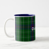 Aangepaste Mok voor Clan Duncan Tartan (Links)