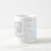 Aangepaste Mok voor de eerste kerstdag van baby's  (Center)