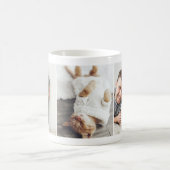 Aangepaste Mok voor drie fotocollage (Center)