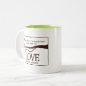 Aangepaste Mok voor Familiestructuur (Voorkant links)