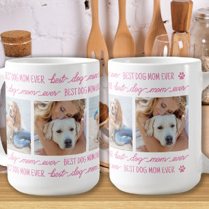 Aangepaste Mok voor foto Dog Mam Coffee