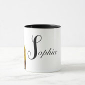 Aangepaste Mok voor foto- en naamkoffie (Midden)