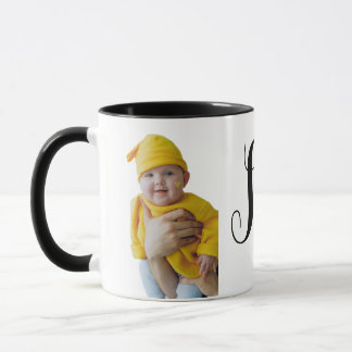 Aangepaste Mok voor foto- en naamkoffie