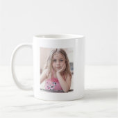 Aangepaste mok voor foto- en tekstkoffie (Links)