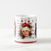Aangepaste Mok voor foto's en kerstcadeautjes (Center)