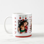 Aangepaste Mok voor foto's en kerstcadeautjes (Links)
