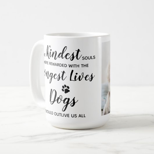 Aangepaste Mok voor foto's met verlies Gift Pet Me (Voorkant links)