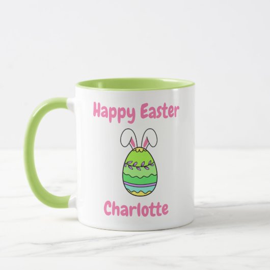 Aangepaste Mok voor gelukkige paastijd (Links)