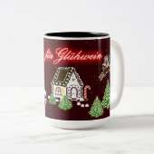 Aangepaste mok voor gemulgeerde wijn / glühwein (Voorkant rechts)