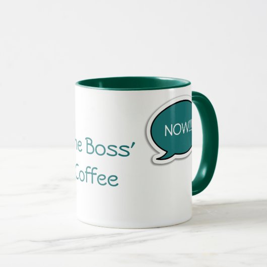 Aangepaste Mok voor groene luidsprekerbundel (Voorkant rechts)