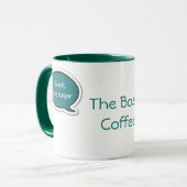 Aangepaste Mok voor groene luidsprekerbundel (Voorkant links)