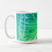 Aangepaste mok voor groene vlinderkoffie (Links)
