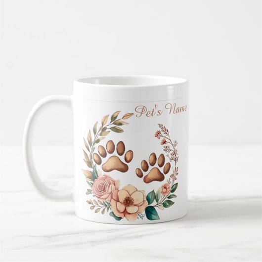 Aangepaste Mok voor huisdieren – gepersonaliseerd  (Links)