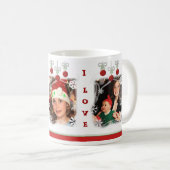 Aangepaste Mok voor kerstfoto's Oma (Voorkant rechts)