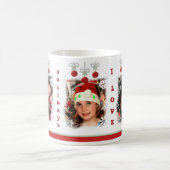 Aangepaste Mok voor kerstfoto's Oma (Center)