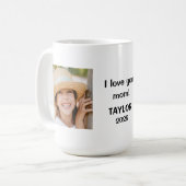 Aangepaste Mok voor mama met foto's (Voorkant links)