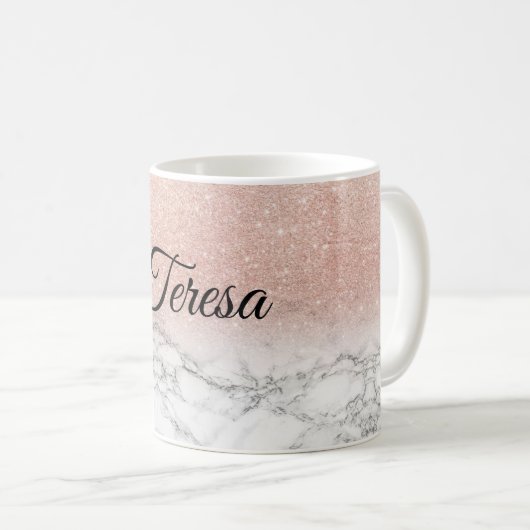 Aangepaste mok voor marmering (Voorkant rechts)