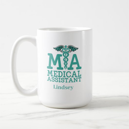 Aangepaste Mok voor medische assistenten (Links)