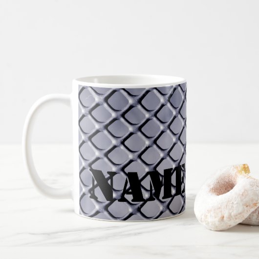 Aangepaste Mok voor metalen ontwerp (Met donut)