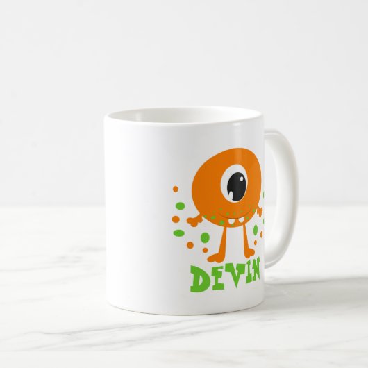 Aangepaste Mok voor monsters (Voorkant rechts)