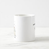 Aangepaste mok voor pensioen, Gepersonaliseerde ge (Center)